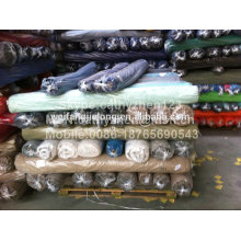 CVC spandex garment fabric stock for pants or shirt